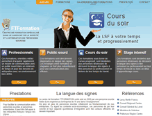 Tablet Screenshot of ftformation.fr